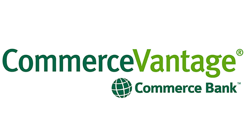 CommerceVantage Commerce Bank logo.