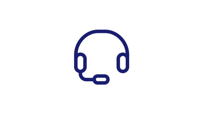 Illustration of a phone headset. Illustration of a phone headset.
