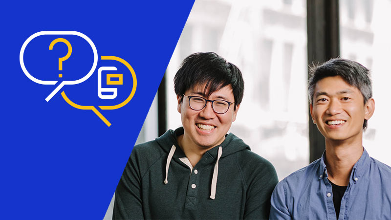 Persona co-founders Rick Song and Charles Yeh