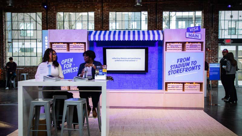 Showing image from announcement of Visa + Main event