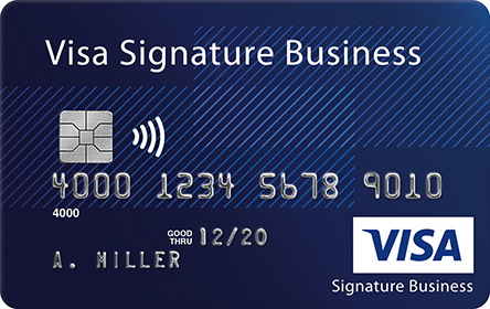 Visa Business Signature card Visa Business Signature card