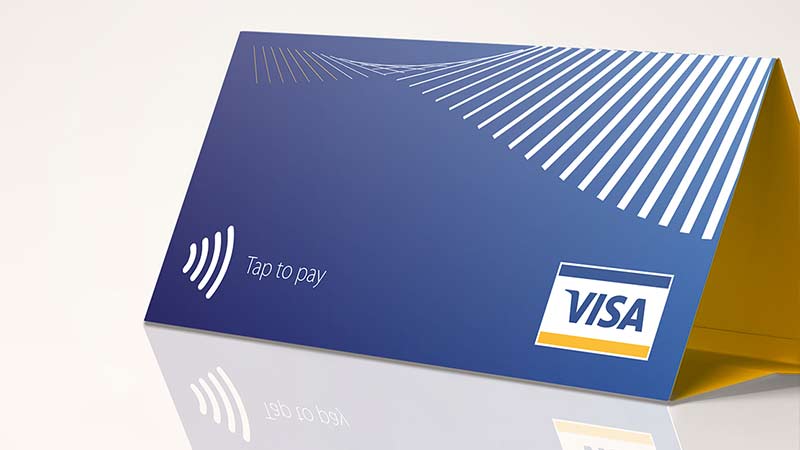 signage-800x450 Visa branded signage for merchant.