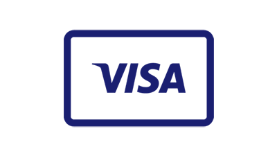 Illustration of a Visa credit card. Illustration of a Visa credit card.