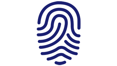 Illustration of a fingerprint. Illustration of a fingerprint.