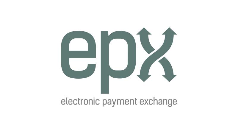 Epx logo with subheading Electronic Payment Exchange under it.