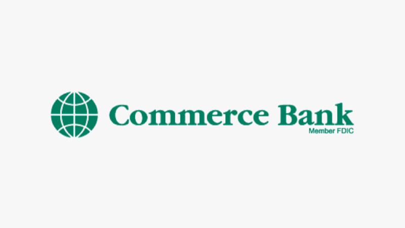 Commerce Bank logo.