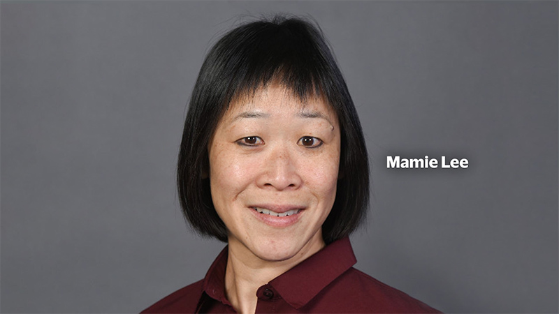 Mamie Lee portrait, employee in NA who takes advantage of Visa matches.