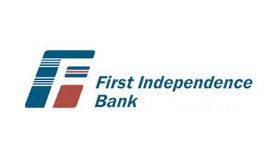 First Independence Bank logo.