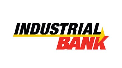 Industrial Bank logo.
