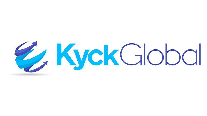Kyck Global logo.