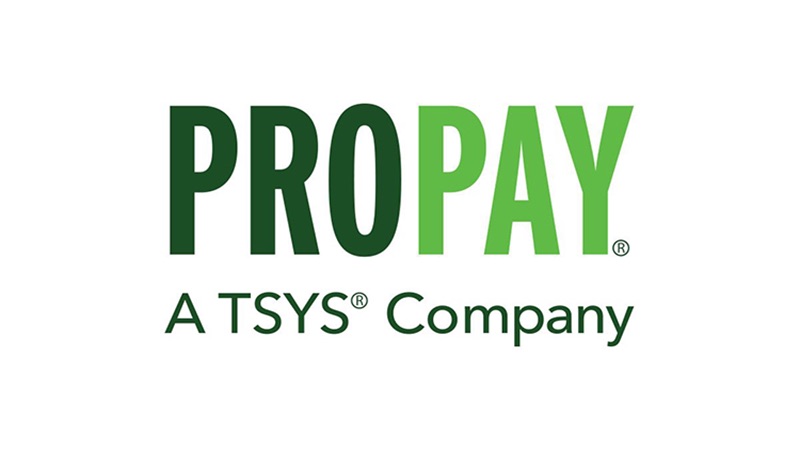 ProPay, A TSYS Company logo.