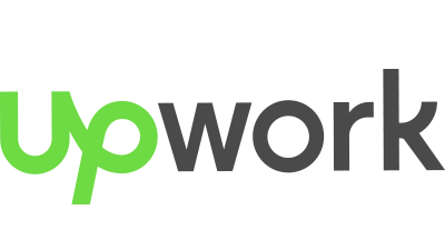 Upwork logo.