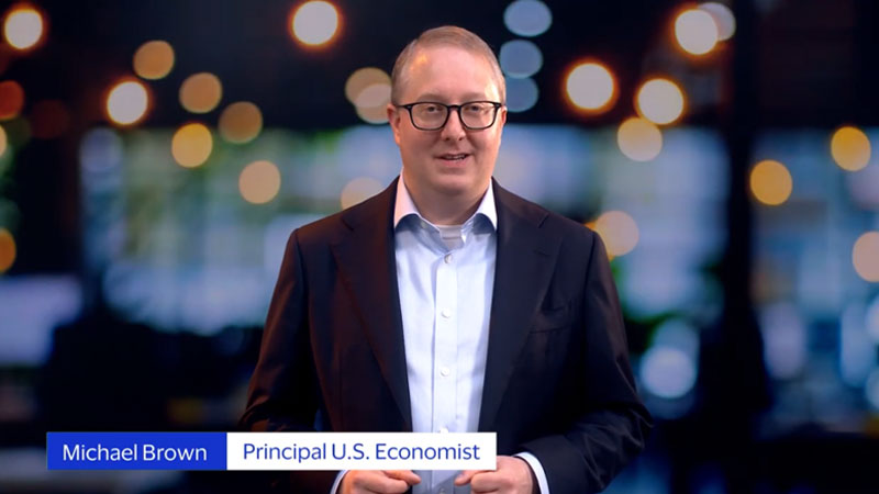 Michael Brown, Principal U.S. Economist at Visa.