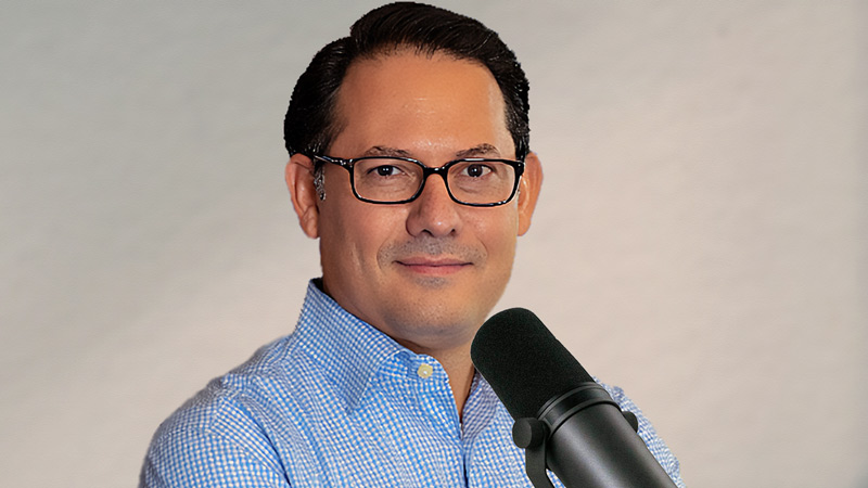 A headshot of Ruben Salazar Genovez, Global Head of Visa Direct.