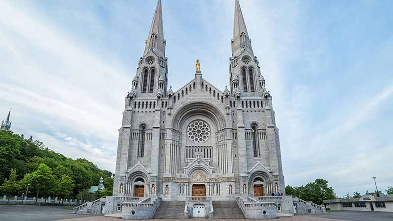 Queen Anne Basilica in Quebec, Canada.