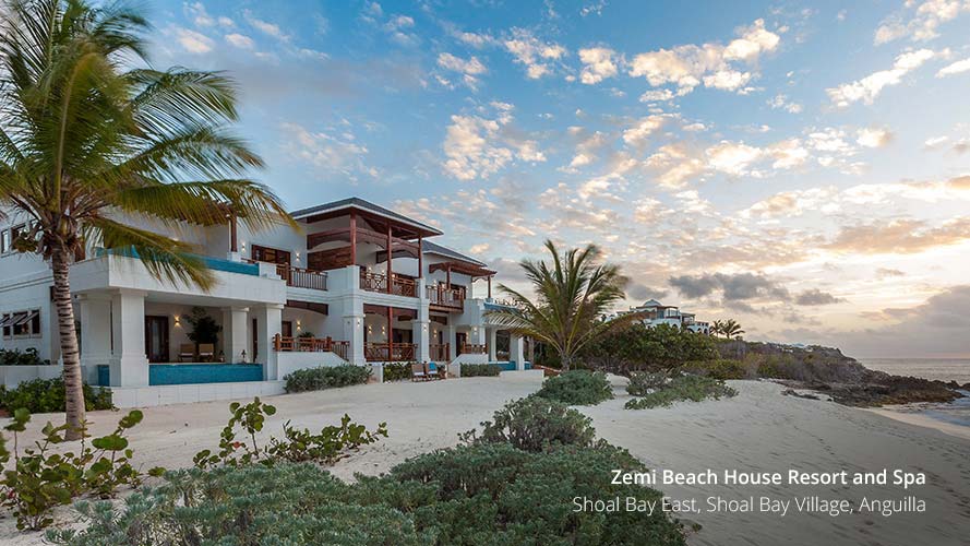 Zemi Beach House Resort and Spa, Shoal Bay Fast, Shoal Bay Village, Angilia.